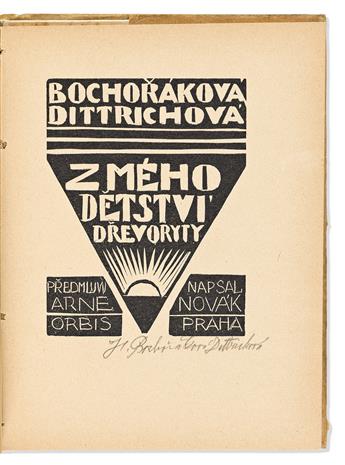 Bochoráková-Dittrichová, Helena (1894-1980) Z Mého Detství Drevoryty.